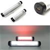 LAMPADA A LED EMERGENZA SOS POWERBANK SMARTPHONE LUCE BIANCA ROSSA RICARICABILE