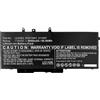 CoreParts Laptop Battery, 62.3Wh Li-Pol - 7.6V 8200mAh, KCM82 for - Latitude 14 5491, 15 5