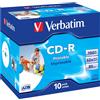 Verbatim CD-R AZO Wide Inkjet Printable 700 MB 10 pz (CD ROH Verbatim 700MB/ 52x