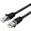 Lanview LV-UTP6A03B cavo di rete Nero 3 m S/FTP S-STP (CAT6A UTP 3m Black LSZH -