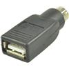 2-Power ADP0001A Caricabatterie per dispositivi mobili Nero (PS/2 Male to USB Ty