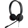 Jabra Cuffia professionale Jabra EVOLVE 20 MS Duo USB, Cancellazione di rumore,USB,tas