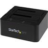 StarTech.com Docking Station USB 3.0 per doppio Hard Disk SATA / eSATA SSD da 25