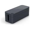 Durable CAVOLINE Cable Management Box Large Graphite - 503037