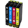 MediaMondo Cartuccia comp. per Epson WF-4820 WF-3820 T405XL ciano