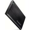 Axagon EE25-A6M contenitore di unit di archiviazione Box esterno HDD/SSD Nero 2