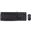 Logitech MK120 Combo Tastiera e Mouse con Filo per Windows, Mouse Ottico Cablato