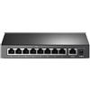 TP-Link TL-SF1009P 9-Port 10/100Mbit/s-Desktop-Switch mit 8 PoE+-Ports