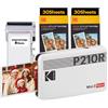 KODAK Mini 2 Retro 4PASS Stampante Fotografica Portatile (5.3x8.6cm) Pacchetto