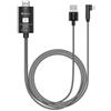 DEVIA Cavo Adattatore Serie Storm da HDMI a Lightning Nero