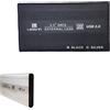 RobertAgor Leovin CASE BOX ESTERNO PER HARDISK HARD DISK ALLUMINIO HD 2.5" SATA USB 2.0 HDD LE-105