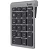 Trust Xalas tastierino numerico Laptop/PC RF Wireless Argento