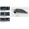 EWENT TASTIERA USB RETROILLUMINATA CON DIGITAZIONE SILENZIOSA EW3268