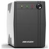 Hikvision Gruppo di Continuità (UPS) 0,6 kVA 360 W 6 presa(e) AC Nero DS-UPS600