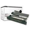 DIGITUS CAT 6 - Class E patch panel - shielded - 8-port RJ45