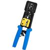 WP CABLING PINZA PER CRIMPARE PROFESSIONALE PER PLUG CON FORI PASSANTI RJ11 12 4