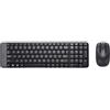 Logitech MK220 Combo Tastiera e Mouse Wireless Compatti per Windows, 2,4 GHz Wir