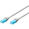 EWENT CAVO DI RETE U/UTP PATCH CORD 1MT CAT 6 COLOR GRIGIO EW-6U-010 IM1006