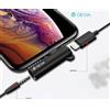 DEVIA ADATTATORE AUDIO JACK 35 " A LIGHTINING APPLE RICARICA SILVER DEADLJ574S