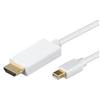 Mcab M-Cab 7000095 cavo e adattatore video 1 m HDMI Mini DisplayPort Bianco (MDP TO H