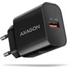 Axagon ACU-QC18 kroviklis jungiama tinkl QC 18W 1x port USB-A QC3.0/AFC/FCP/SMAR