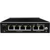 LevelOne Levelone Switch di Rete Fast Ethernet (10/100) Poe Nero FEP-0631