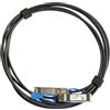MikroTik XS DA0003 - 3 m - SFP/SFP /SFP28 - SFP/SFP /SFP28 - Maschio/Maschio - Nero - 25
