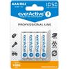 EverActive Batterie Ricaricabili EverActive EVHRL03-1050 1,2 V AAA
