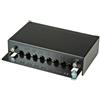 ROLINE Cat.5e/Class D WallMount Patch Panel, 8 porte, STP, nero