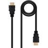 Nanocable 10.15.1701 cavo HDMI 1,5 m HDMI tipo A (Standard) Nero