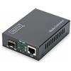 DIGITUS MEDIA CONVERTER DIGITUS 10/100/1000 GIGABIT MEDIA CONVERTER RJ45 - FIBRA OTTICA