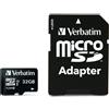 VERBATIM CARTE MICRO SDHC 32GB ADAPT