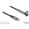 Delock Cavo dati e ricarica Delock USB Type-C a Lightning per iPhone iPad iPod angolato