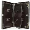 nobrand Custodie DVD 6 posti 22mm black nero, Pacco da 50 pezzi BOX35-6