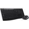 Logitech KIT tastiera e mouse WIFI USB RF MK270 - Ottico - Layout italiano