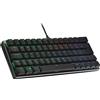 Cooler Master MasterKeys SK620 Space Gray, Tastiera Meccanica, 104 Tasti