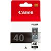 Canon Cartuccia d'inchiostro nero PG-40 BK (Canon PG40 Black Standard Capacity I