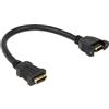 Delock Cavo Delock HDMI A femmina HDMI A femmina per installazione da 25 cm