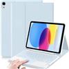Tastiera per Ipad A16 2025 11 Pollici/10 Generazione 10.9" 2022, Cover Ipad 10 G