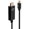 LINDY___ Lindy 40923 cavo e adattatore video 3 m Mini DisplayPort HDMI tipo A (Standard)