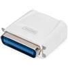 DIGITUS PRINT SERVER DI RETE CON UNA PORTA RJ45 10/100 MBPS PER STAMPANTI CENTRONICS PAR