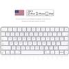 Magic Keyboard per Apple Mac IMac Ipad Iphone Ipod con Chip Ufficiale Bianca