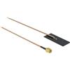 Delock Antenna WLAN 802.11 ac/ax/a/h/b/g/n Spina SMA 0,5 - 1,2 dBi RG-178 1 m Mo
