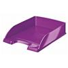 Leitz 52263062 vassoio da scrivania Polistirolo Porpora (Leitz WOW Letter Tray A