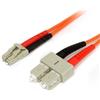 StarTech.com Cavo patch duplex in fibra multimodale 62,5/125 3 m LC - SC