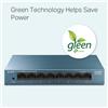 TP-LINK SWITCH TP-LINK LS108G 8P LAN GIGABIT SWITCH 10/100/1000Mbps RJ45 CASE METALLICO