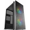 Mars Gaming MC-CORE Mini Gaming Tower - Griglia in rete metallica - Finestra lat