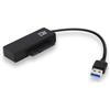 ACT AC1515 adattatore per inversione del genere dei cavi 2.5/3.5" SATA USB A Ner