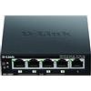D-Link Switch 5 Porte Base T Non gestito Poe - DES-1005P