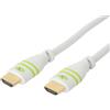 Techly Cavo HDMI High Speed con Ethernet A/A M/M 10 m Bianco (ICOC HDMI-4-100WH)